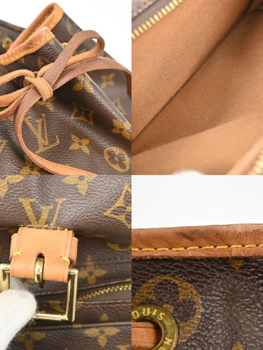 LOUIS VUITTON MONTSOURIS GM BACKPACK MONOGRAM M51135 MI0050 YQ07136 - Picture 15 of 15